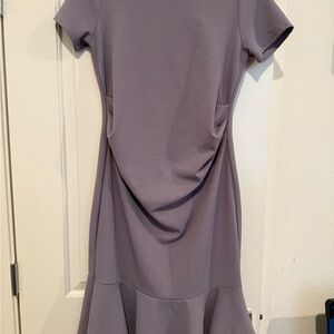 Purple Maternity Women's Dress